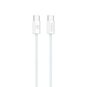KABEL T-PHOX CC15 SERIES USB-C/USB-C 60W 3A WHITE do SAMSUNG ZV50