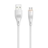 KABEL T-PHOX X-LITE MICRO USB WHITE 1M 3A