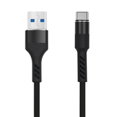 Kabel USB - USB-C szybkie �adowanie wzmacniany nylonowy 1m  do Oppo Reno 13FS 5G