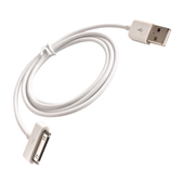 Kabel USB do iPhone 32-PIN bia�y woreczek 1m 1A do SAMSUNG ZV50