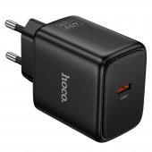 �adowarka Hoco GaN 40W AVS USB-C czarna do Samsung Galaxy S25 Plus