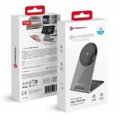 Ładowarka indukcyjna Forcell F-Energy 15W Qi2 USB-C MagSafe srebrna do Samsung Galaxy Note 10 Pro Ładowarka indukcyjna Forcell F-Energy 15W Qi2 USB-C MagSafe srebrna do Samsung Galaxy Note 10 Pro