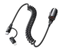 �adowarka Samochodowa REMAX RUICHY SERIES 45W RCC356 + KABEL LIGHTING/USB-C BLACK do SAMSUNG ZV50