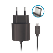 �adowarka sieciowa Forever Typ-C 2,1 A czarna do SAMSUNG ZV50