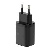 �adowarka sieciowa MX Carbon 30W PD+QC, USB-A+C BLACK / CZARNY do SAMSUNG ZV50