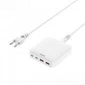 �adowarka sieciowa PODRӯNA REMAX DONGFENG 65W RP-U183 GaN PD QC 2xUSB-C/2xUSB WHITE do SAMSUNG ZV50