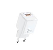 �adowarka sieciowa REMAX BATT SERIES PD QC 33W RP-U26 1xUSB + 1xUSB-C WHITE do SAMSUNG ZV50