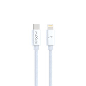 Maxlife kabel MXUC-12 USB-C - Lightning 1,0 m 27W bia�y do SAMSUNG ZV50