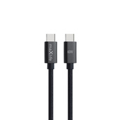 Maxlife kabel MXUC-12 USB-C - USB-C 1,0 m 60W czarny do SAMSUNG ZV50