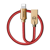 Mcdodo kabel Knight USB - Lightning 1,8 m czerwony CA-3927 do SAMSUNG ZV50