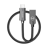 Mcdodo kabel Knight USB - microUSB 1,5 m czarny CA-4402 do SAMSUNG ZV50