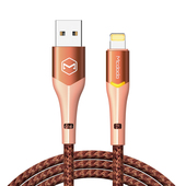 Mcdodo kabel Magnificence USB - Lightning 1,8 m pomara�czowy CA-7845 do SAMSUNG ZV50