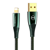 Mcdodo kabel Shark USB - Lightning 1,8 m zielony CA-8065 do SAMSUNG ZV50