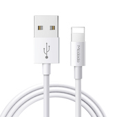Mcdodo kabel USB Element (USB - Lightning) bia�y 1m 2A CA-6020 do SAMSUNG ZV50