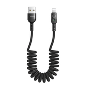 Mcdodo kabel USB Omega 8-pin czarny 1,8m 2A CA-6410 do SAMSUNG ZV50