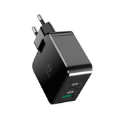 Mcdodo �adowarka sieciowa PD 2USB QC 3.0/ typ-C PD czarna 30W CH-6921 do SAMSUNG ZV50