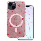 Nak�adka Cherry Mag do Apple iPhone 15