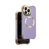 Nak�adka Circle Glam Mag fioletowa do Apple iPhone 14 Pro Max