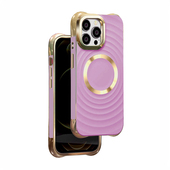 Nak�adka Circle Glam Mag fioletowa do Apple iPhone 16 Plus