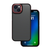 Nak�adka Crystal Black czerwony do Apple iPhone 13