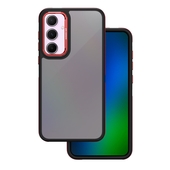 Nak�adka Crystal Black czerwony do Samsung Galaxy A55 5G