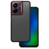 etui pancerne Nak�adka Crystal Black czerwony do Xiaomi Redmi 13C 5G