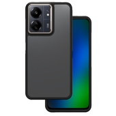 etui przezroczyste Nak�adka Crystal Black szara do Xiaomi Redmi 13C 5G