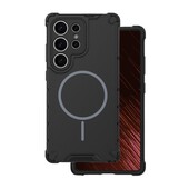 Nak�adka Defender 2in1 Mag czarny do Samsung Galaxy S25 Ultra