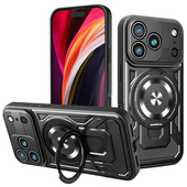 Nak�adka Defender Armor Mag czarny do Apple iPhone 17 Pro