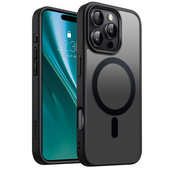 Nak�adka Etteri Matt Mag czarny do Apple iPhone 16 Pro