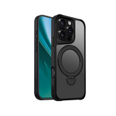 Nak�adka Etteri Matt Mag Ring czarny do Apple iPhone 16 Pro