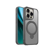 Nak�adka Etteri Matt Mag Ring szara do Apple iPhone 15 Pro