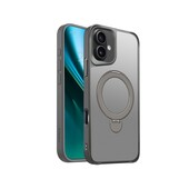 Nak�adka Etteri Matt Mag Ring szara do Apple iPhone 16 Plus