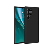 Nak�adka Etteri Silicone Case czarny do Samsung Galaxy S23 Ultra