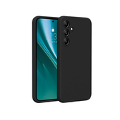 Pokrowiec Nak�adka Etteri Silicone Case czarny do Samsung Galaxy A55 5G