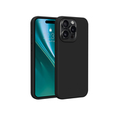 Nak�adka Etteri Silicone Case czarny do Apple iPhone 15 Pro Max