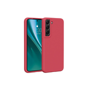 Nak�adka Etteri Silicone Case malinowa do Samsung Galaxy S22