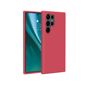 Nak�adka Etteri Silicone Case malinowa do Samsung Galaxy A15 5G