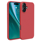 etui matowe Nak�adka Etteri Silicone Case malinowa do Apple iPhone 16 Plus
