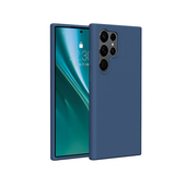 Nak�adka Etteri Silicone Case niebieska do Samsung Galaxy S23 Ultra