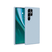 Nak�adka Etteri Silicone Case niebieska do Samsung Galaxy S24 Ultra