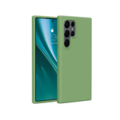 Pokrowiec Nak�adka Etteri Silicone Case zielona do Samsung Galaxy S24 Ultra