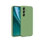 Pokrowiec Nak�adka Etteri Silicone Case zielona do Samsung Galaxy A55 5G