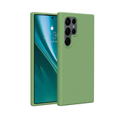 Nak�adka Etteri Silicone Case zielona do Samsung Galaxy S25 Ultra