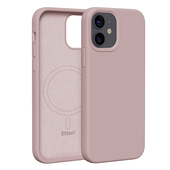 Nak�adka Etteri Silicone Mag r�owa do Apple iPhone 12 Pro (6.1 cali)