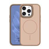 Nak�adka Frame Thin Mag br�zowa do Apple iPhone 15 Pro