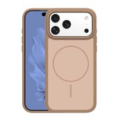 Nak�adka Frame Thin Mag br�zowa do Apple iPhone 17 Pro Max