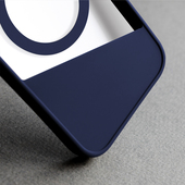 Nak�adka Fusion Mag niebieska do Apple iPhone 16 Pro