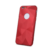Pokrowiec Nakadka Geometric Shine czerwona do Apple iPhone 6 Plus