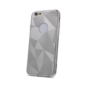 Pokrowiec Nakadka Geometric Shine srebrna do Apple iPhone 8 Plus